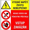 VYSOKÉ NAPĚTÍ ŽIVOTU.../ NEHAS VODOU.../ VSTUP ZAKÁZÁN